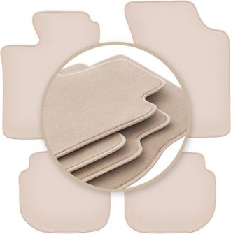 OEM Alfombrillas Premium Beige Para: Volvo 440 / 460 Sed&aacute;n 1988-1996