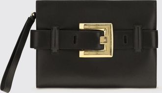 Balmain Borsa mini Anthem in pelle di agnello con fibbia e manico da polso