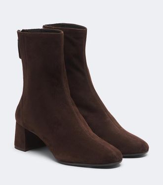 Aquazzura Saint Honore suede ankle boots