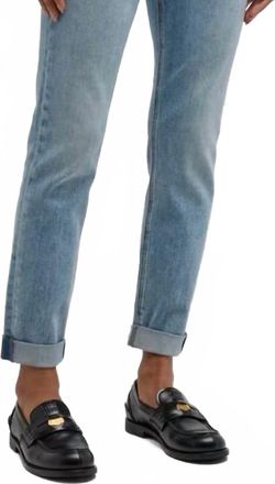 Rag & Bone Dre Low-Rise Slim Boyfriend Jeans In Blue
