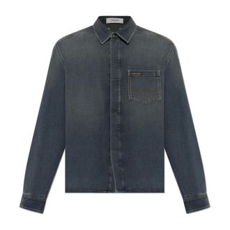 Golden Goose Overhemden, Heren, Blauw, XL, Denim, Journey Denim Shirt