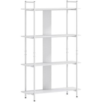HOMCOM Estanter&iacute;a 100x35x160.5 cm blanco