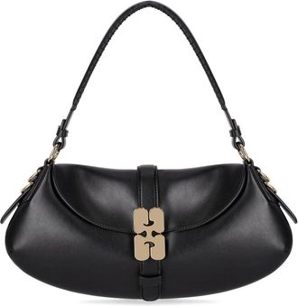 Ganni BORSA BAGUETTE KAT NERA GANNI