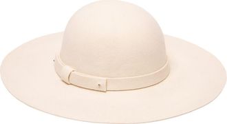 San Diego Hat Company Packable Wool Felt Hat in Ivory at Nordstrom Rack