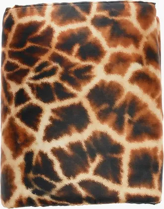 Roberto Cavalli Silk Plaid GIRAFFA Roberto Cavalli
