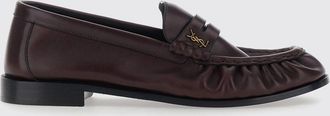 Saint Laurent Mocassini penny Le Loafer in pelle di vitello con monogramma YSL