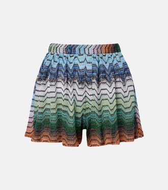 Missoni Minifalda Wave de lam&eacute;