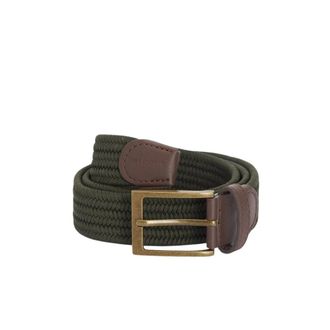 Barbour Belts, male, Green, Size: M Belts
