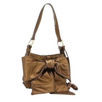 Saint Laurent Pre-owned Vintage Schoudertas - Dames - Pre-owned - Bruin - Maat: ONE Size Leer
