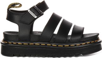 Dr. Martens Schoenen, Dames, Zwart, 37 EU, Leer, Blaire Sandalen