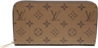 Louis Vuitton 2021-2025 portemonnee met monogram canvas - Bruin