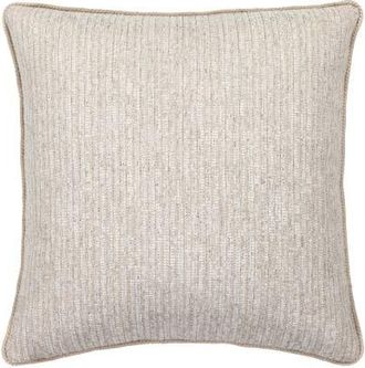 Elaine Smith Sumptuous Fawn Soft Chenille fringed Indoor & Outdoor Woven Accent Pillow at Nordstrom, Size 22X22