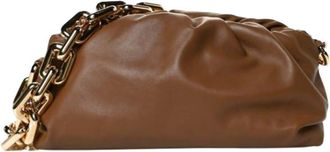 Bottega Veneta Brown Chain Pouch Shoulder Bag