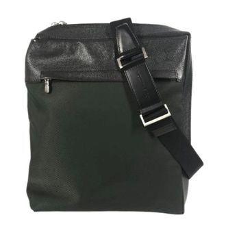 Louis Vuitton Vintage, unisex, Groen, ONE Size, Leer, Pre-owned Cross Body Bag