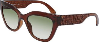 Longchamp LO691S 200 Womens Sunglasses Brown Size 55