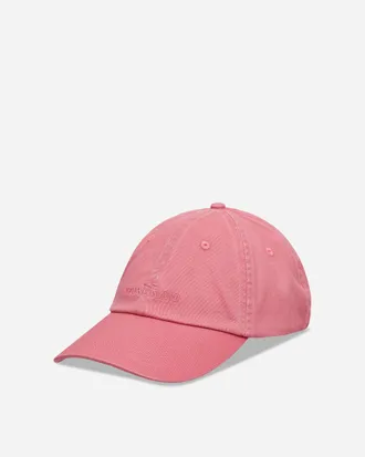 Stone Island Brushed Cotton Gabardine Cap Geranium