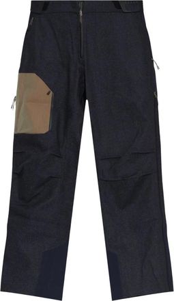 Sease Gelamineerde Skibroek - Heren - Ski broeken - Blauw - L - Wol - Fitness