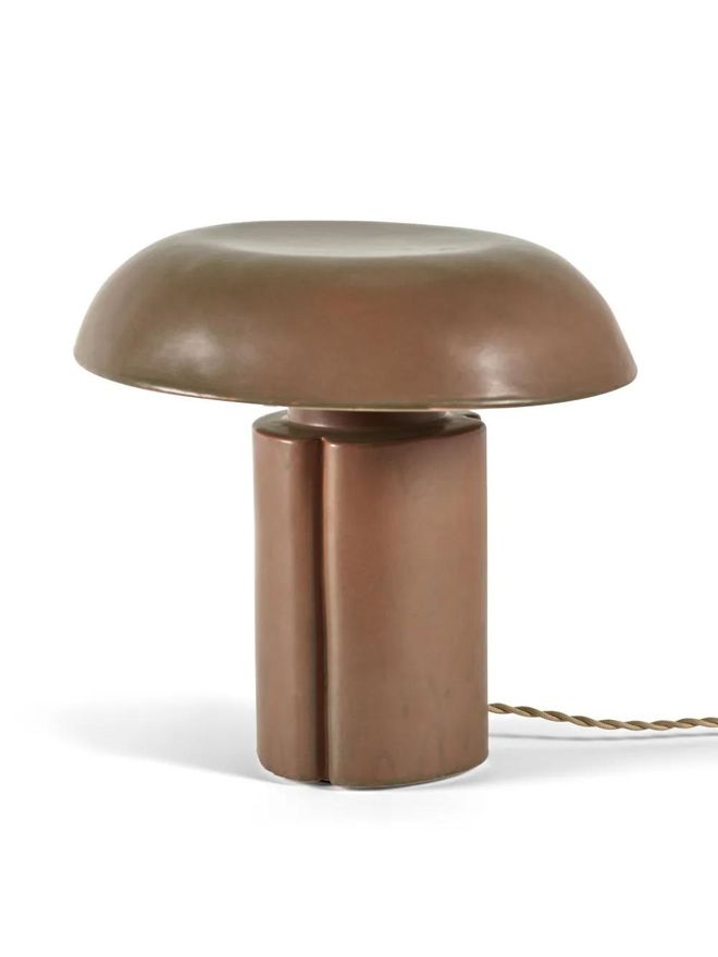 Oliver table lamp - unisex - Stoneware - OS - Brown