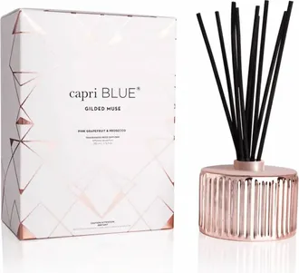Capri Blue Fragranced Reed Diffuser In Pink