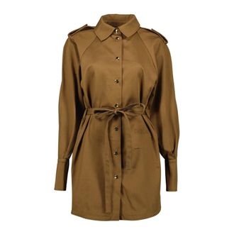 Patou Brown Shirt Dress, Fall-Winter 2025 Collection