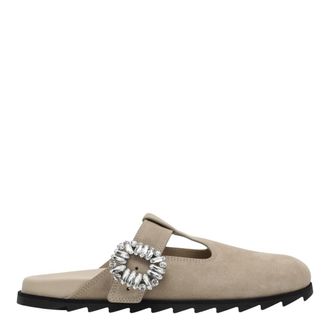 Roger Vivier Mules - Dames - Slip ons - Beige - 39 EU - Schoenen