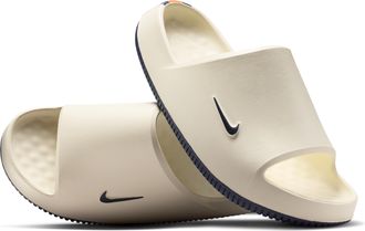Nike Mens Calm (Denver Broncos) NFL Slides in White | IM7326-100