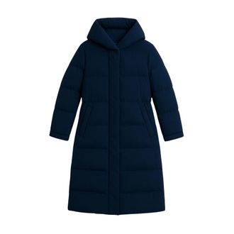 Woolrich Cloud Madison Lange Jas - Heren - Parka Jassen - Blauw - S - Jassen