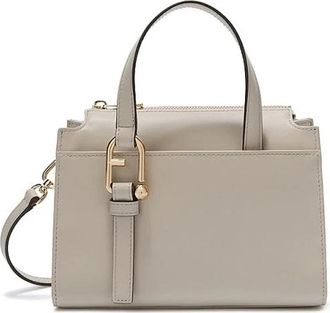 Furla Nuvola Boston S - Dames - Handtassen - Beige - ONE Size - Leer - Tassen