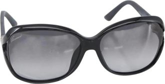 Gucci Pre-owned Accessories, female, Black, Size: ONE SIZE Pre-owned Cat-Eye Sunglasses