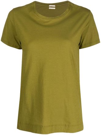 Massimo Alba cotton short sleeved T-shirt - women - Cotton - S - Green