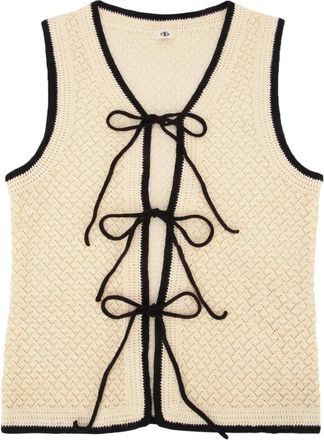 The Garment Plage Vest - Dames - Bodywarmers - Beige - XS - Jassen