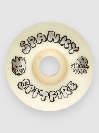 Spitfire F4 99 Classic Spanky Happy 54mm Rollen weiss