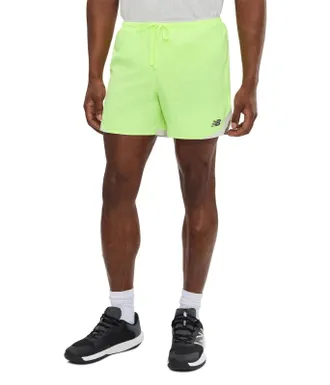New Balance RC Essential Shorts Men Afterglow 5 Inseam Performance MOT45