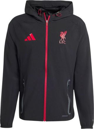adidas Liverpool FC Tiro 25 Competition Vis Tech Tracel Jacket Black JZ5556