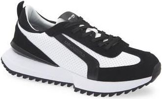 Karl Lagerfeld Perforated Sneaker in Black at Nordstrom Rack, Size 13