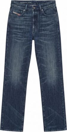 Diesel D-Sent-Fsj Jeans - Dames - Regular Fit Jeans - Blauw - W26 - Denim - Jeans