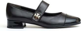 Tory Burch High Heel Mary Jane Schoenen - Dames - Pumps - Zwart - 38 EU - Leer - Schoenen