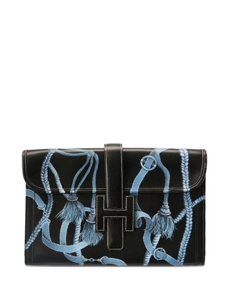 Herm&egrave;s Clutch PM Jige Elan 1994 - Nero