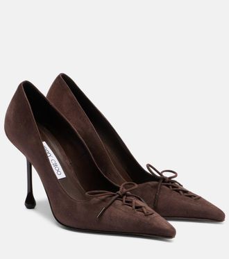 Jimmy Choo London Scarlett 95 suede pumps