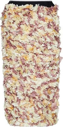 Marni Gonna midi con decorazione floreale - Toni neutri