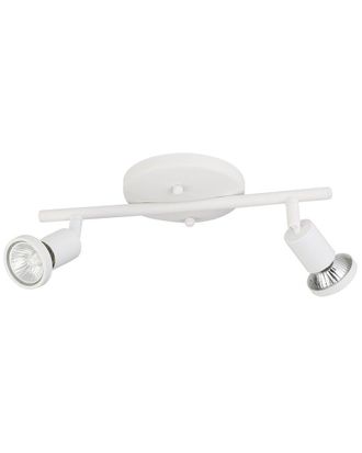 Eglo Eglo Tremendo 2 Light Fixed Track Light With White Finish