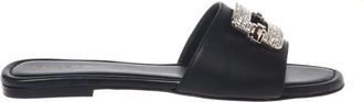 Baldinini Leather Mule - Dames - Sandalen - Zwart - 41 EU - Leer - Schoenen