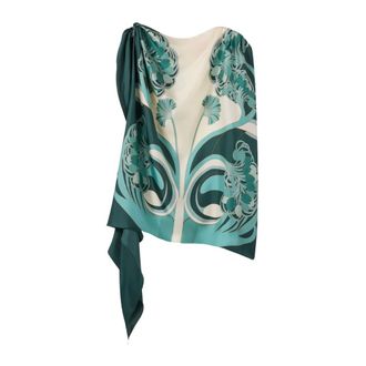 La DoubleJ Sleeveless Tops, female, Green, Size: ONE SIZE Foulard Top