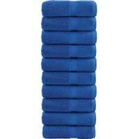 OEM Servilletas De Invitados Premium Solund, Juego De 10. Azul, 30 X 50 Cm, 600 G/m&sup2;. - Crezuo