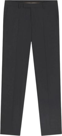 HUGO BOSS H-Gio-MM-C-NF Broeken - Heren - Nette broeken - Zwart - S - Wol - Broeken