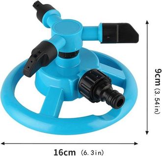 OEM Aspersor De Jard&iacute;n, Aspersor Autom&aacute;tico Para C&eacute;sped, Giratorio 360 Grados, Adecuado Para Parques, Jardines Y Mantenimiento De C&eacute;sped (azul)