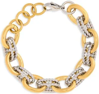 Bracha Roxy Bracelet in Silver/gold at Nordstrom