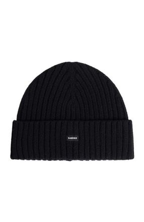 Sandro Knit hat in Black at Nordstrom