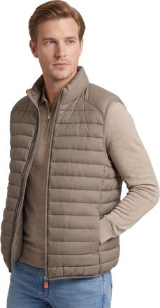 Save The Duck Khaki gewatteerde bodywarmer Save The Duck
