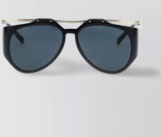 Saint Laurent acetate aviator sunglasses